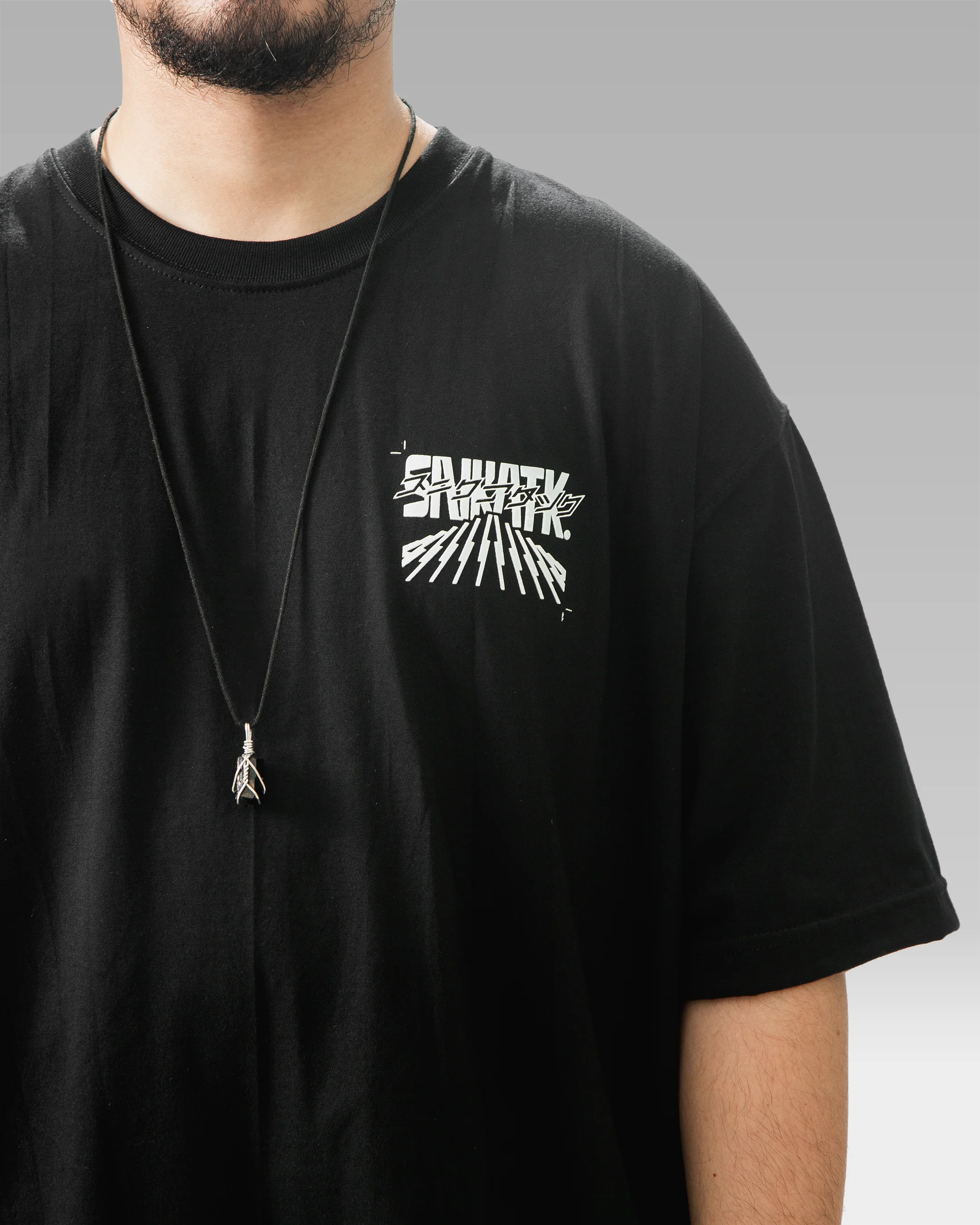 CORE OS FUJI T-shirt - Black - Image 4