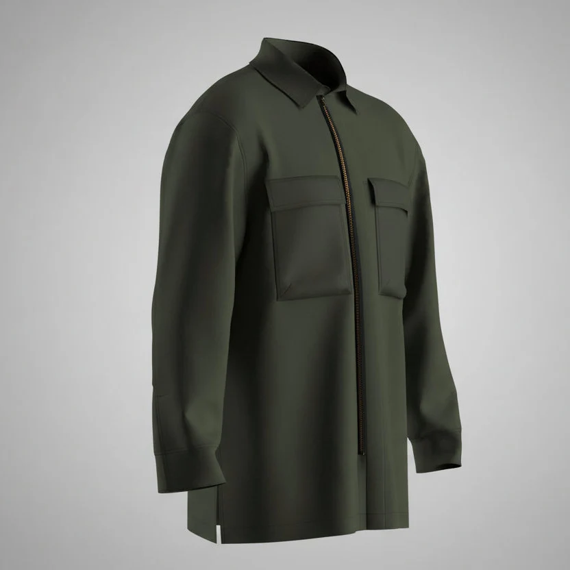 CORE Overshirt - Olive - Image 5