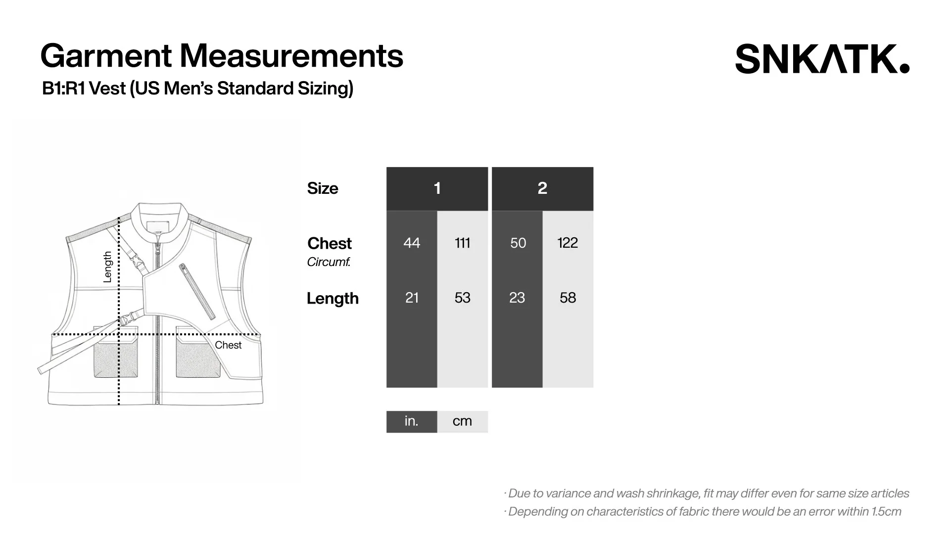 B1:R1 Cropped Vest - Image 3