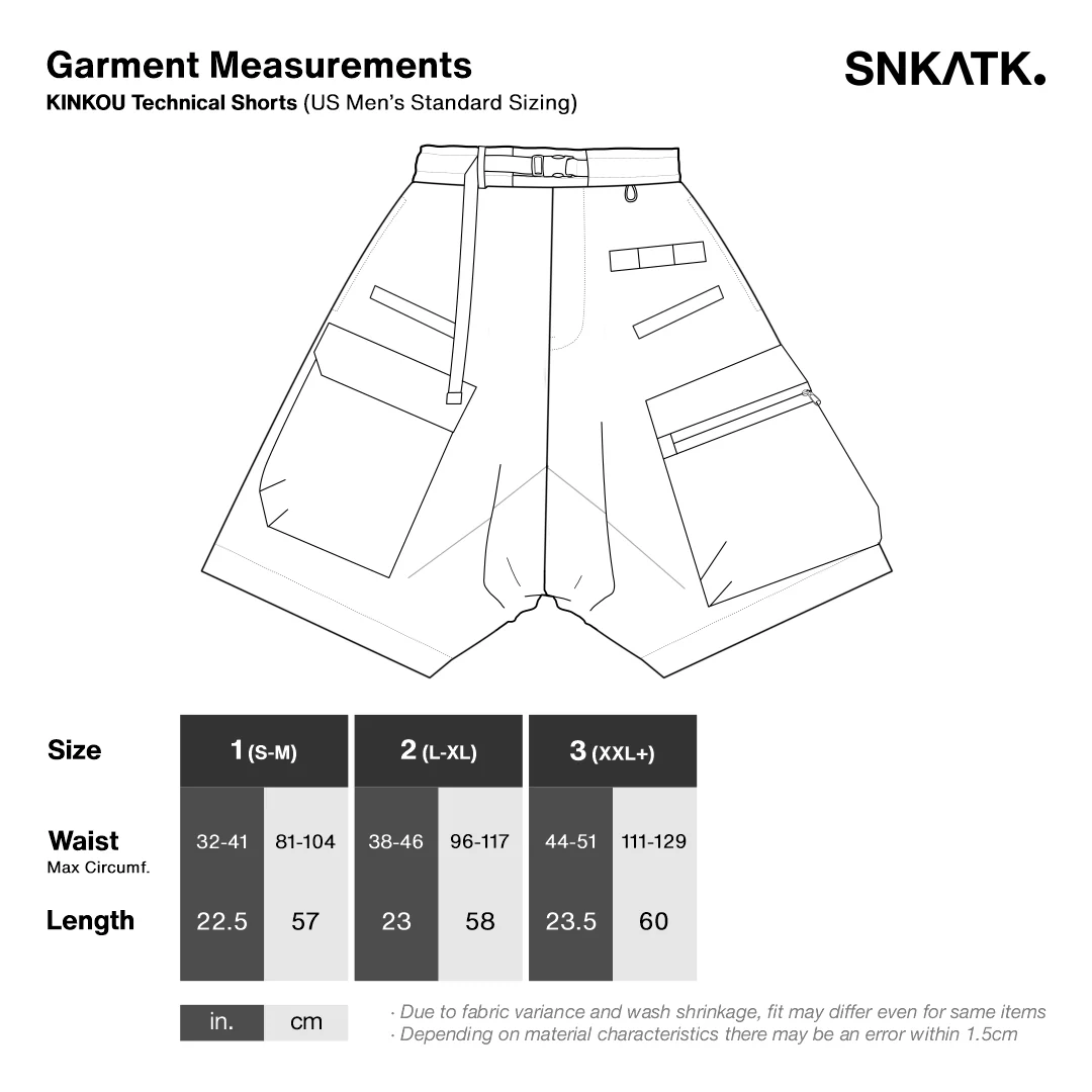 KINKOU Cargo Shorts | SNK ATK x TWP - Image 4