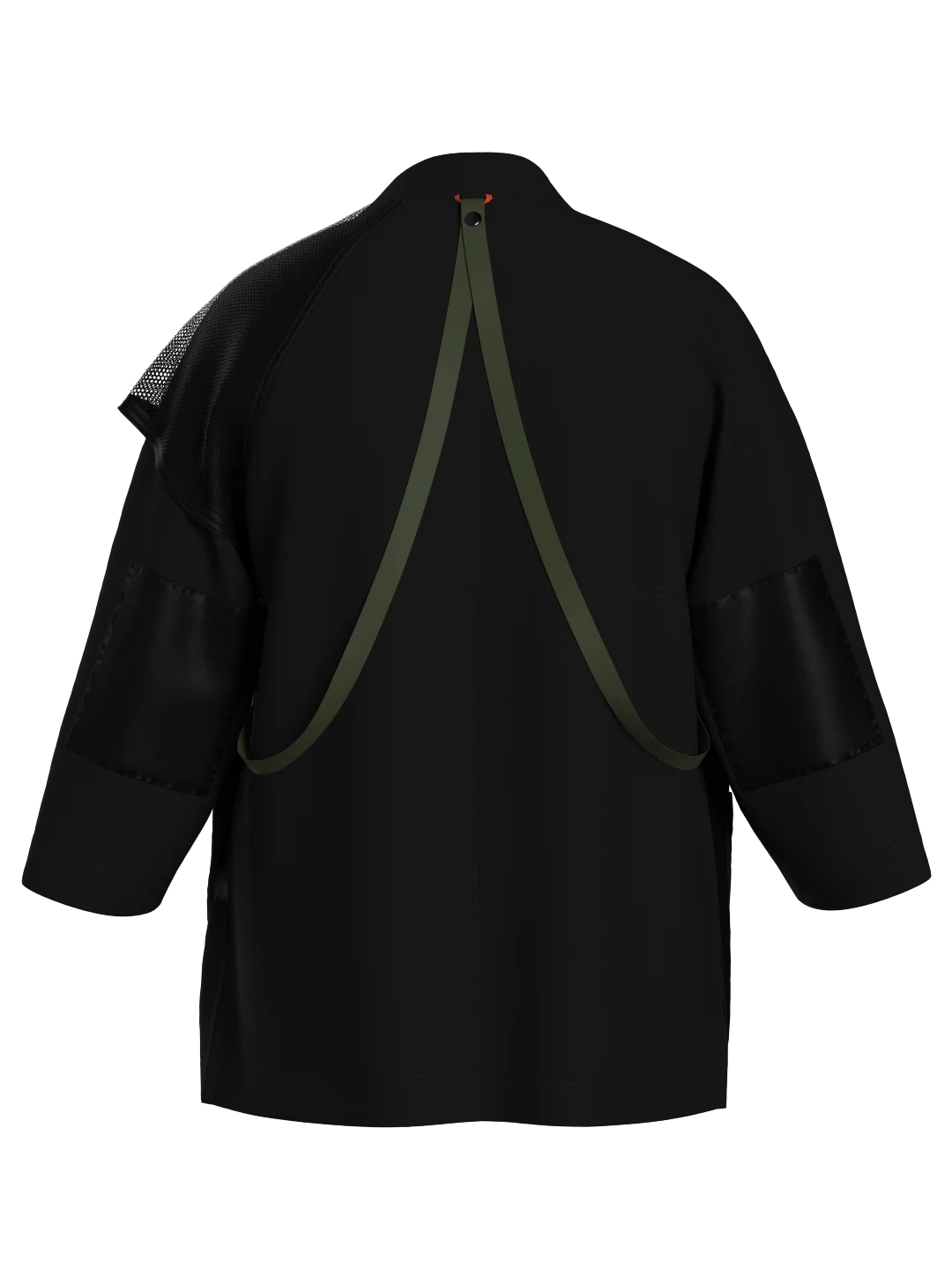 Patchwork Noragi: Black/Black - Image 5