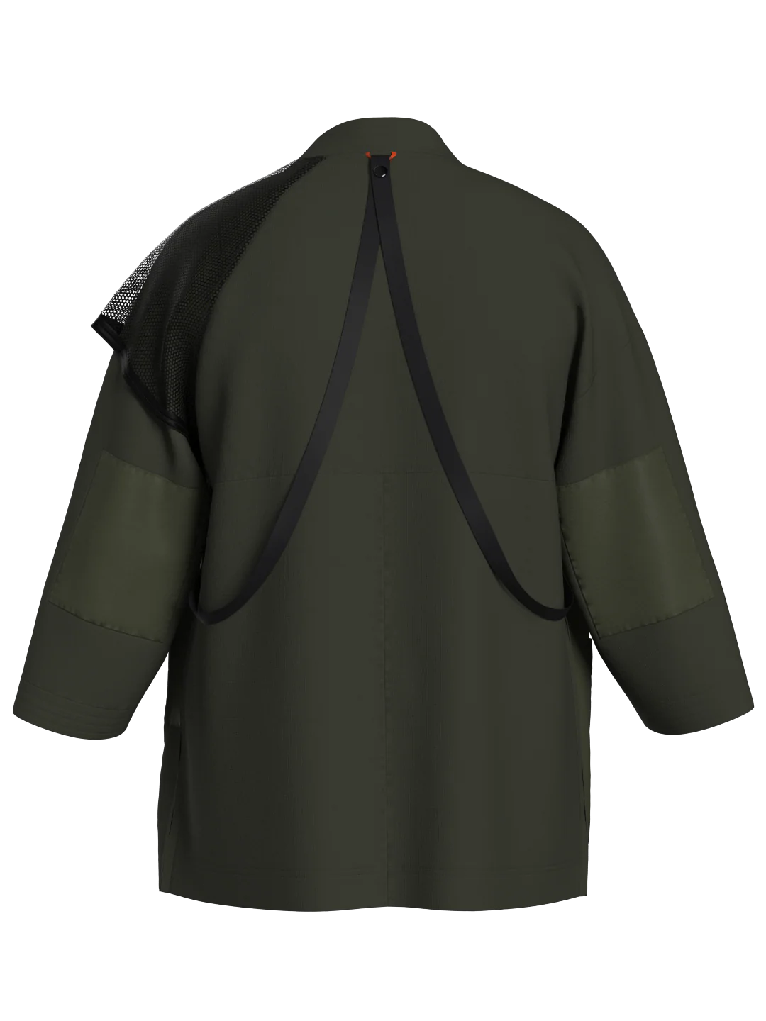 Patchwork Noragi: Olive/Black - Image 5