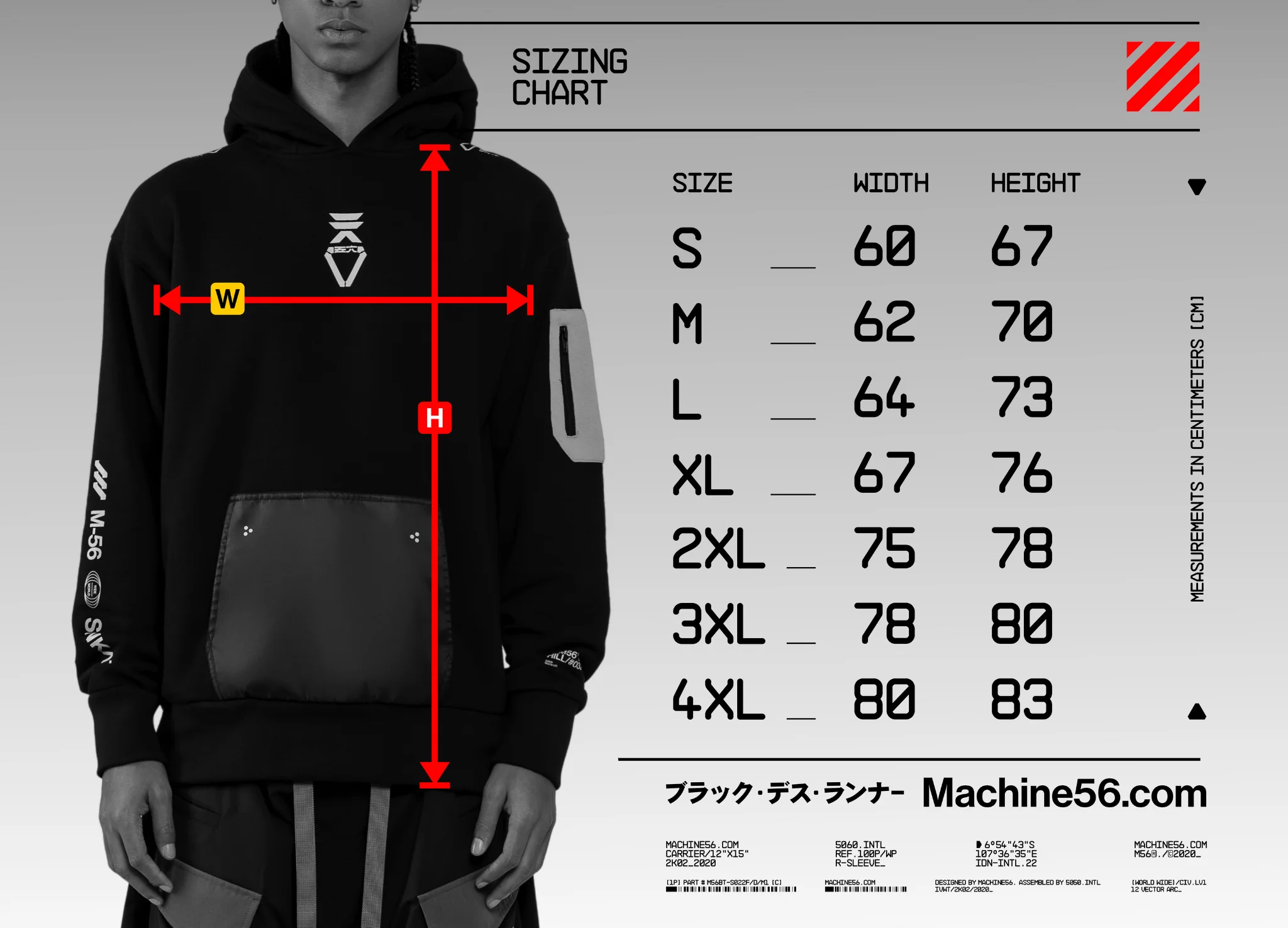 SNK56/PV-F45 Hoodie - Black/Orange - Image 3