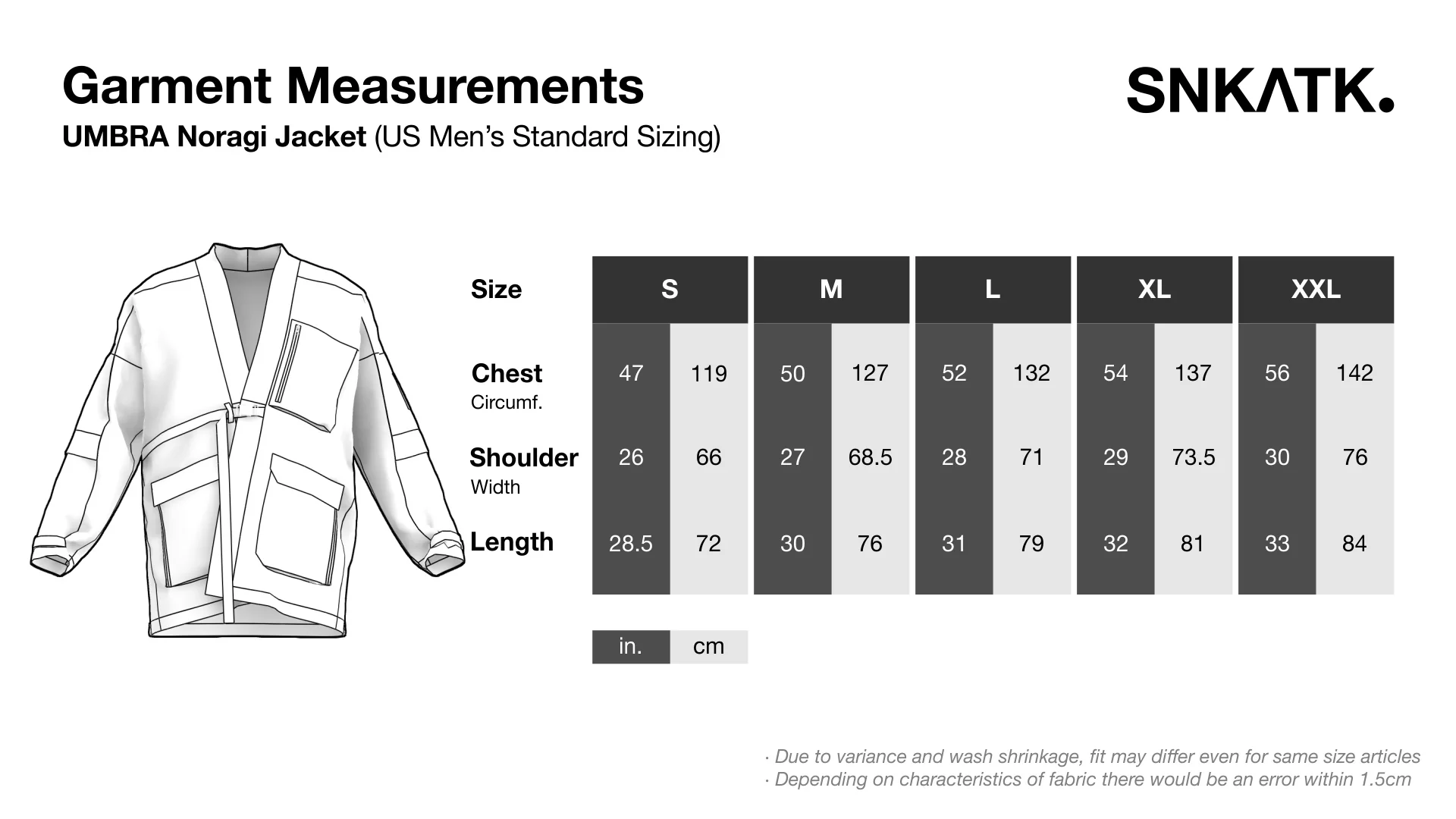 UMBRA Noragi Jacket - Image 4